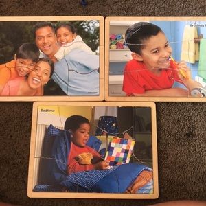 Five piece children puzzle